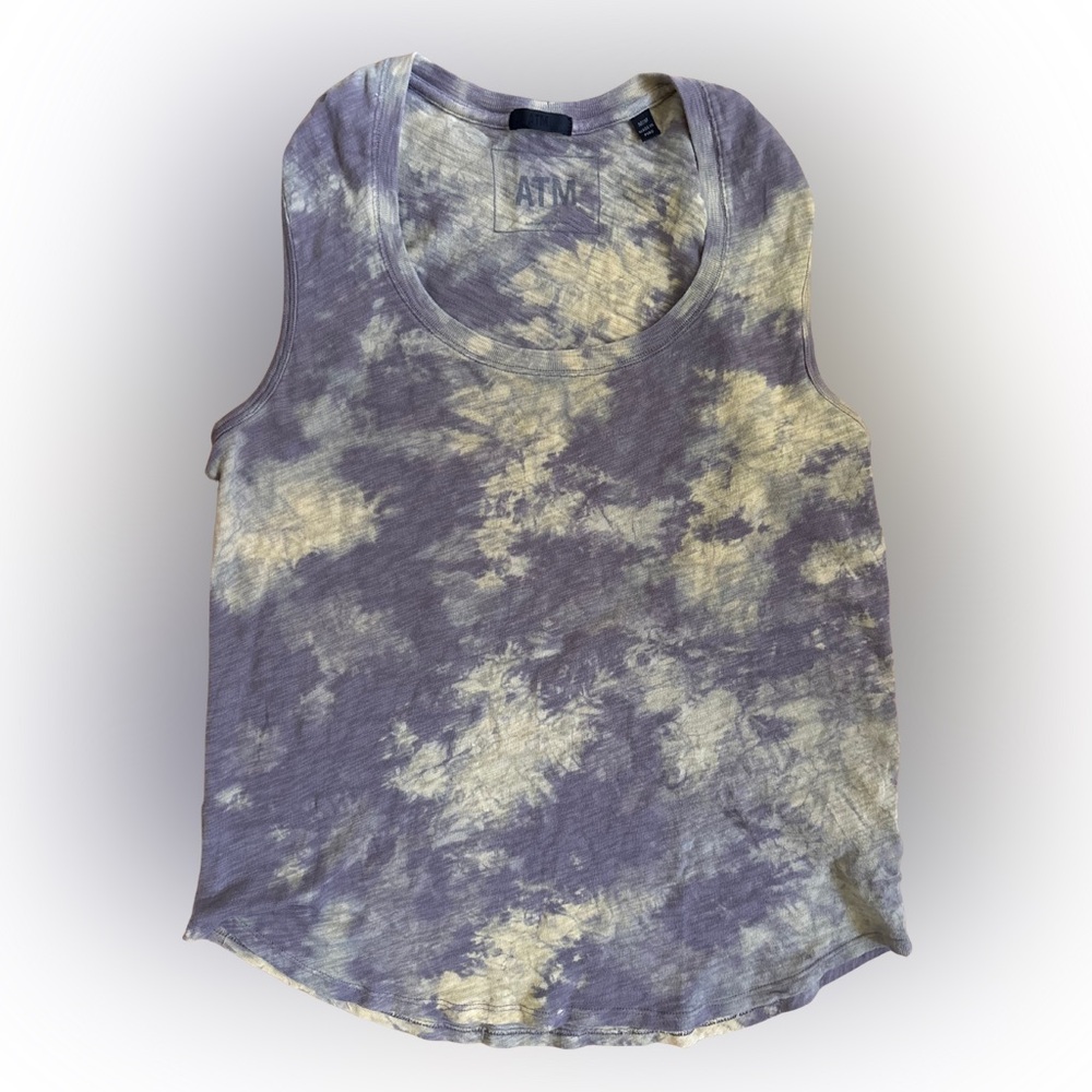 💜 ATM Tie-Dye Tank Top | Size Medium | Luxe Cotton 💫